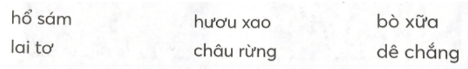 Tiếng Việt lớp 1 Tập 2 Chủ điểm 6 Bài 2 Tiết 3 trang 51, 52 (Dành cho buổi học thứ hai) (ảnh 1)