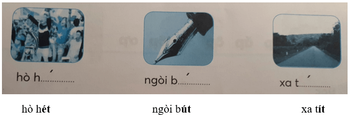 Tiếng Việt lớp 1 Tập 1 Tuần 11 Tiết 1 et êt it ut ưt trang 45, 46 (Dành cho buổi học thứ hai) (ảnh 1)