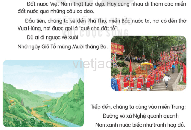 Trên các miền đất nước trang 113, 114, 115