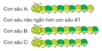 Toán lớp 1 Bài 25: Dài hơn, ngắn hơn trang 28 | Kết nối tri thức