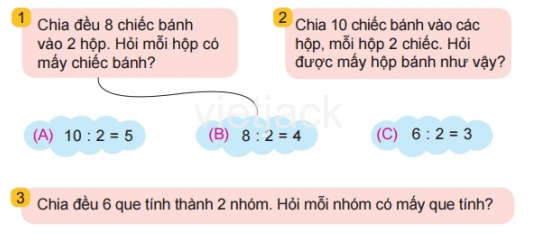 Toán lớp 2 - tập 2 - Bài 42