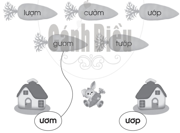 Vở bài tập Tiếng Việt lớp 1 trang 42, 43 Bài 54: ươm, ướp | Cánh diều