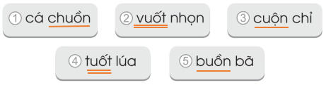 Vở bài tập Tiếng Việt lớp 1 trang 55, 56 Bài 73: uôn, uôt | Cánh diều