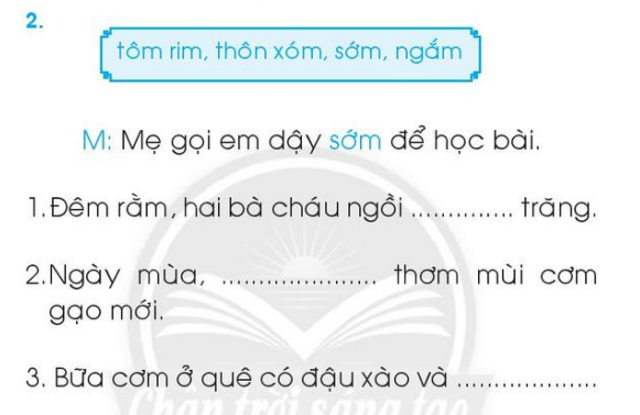 Vở bài tập Tiếng Việt lớp 1 trang 43, 44, 45 Chủ đề 13: Thăm quê - Chân trời sáng tạo