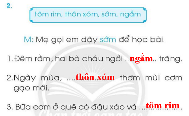 Vở bài tập Tiếng Việt lớp 1 trang 43, 44, 45 Chủ đề 13: Thăm quê - Chân trời sáng tạo