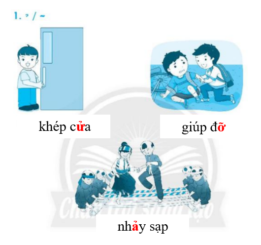 Vở bài tập Tiếng Việt lớp 1 trang 46, 47, 48 Chủ đề 14: Lớp em - Chân trời sáng tạo