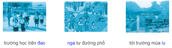 Vở bài tập Tiếng Việt lớp 1 trang 52, 53, 54, 55 Chủ đề 29: Đường đến trường - Chân trời sáng tạo