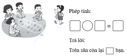 Vở bài tập Toán lớp 1 trang 41, 42 Bài 58: Luyện tập | Cánh diều